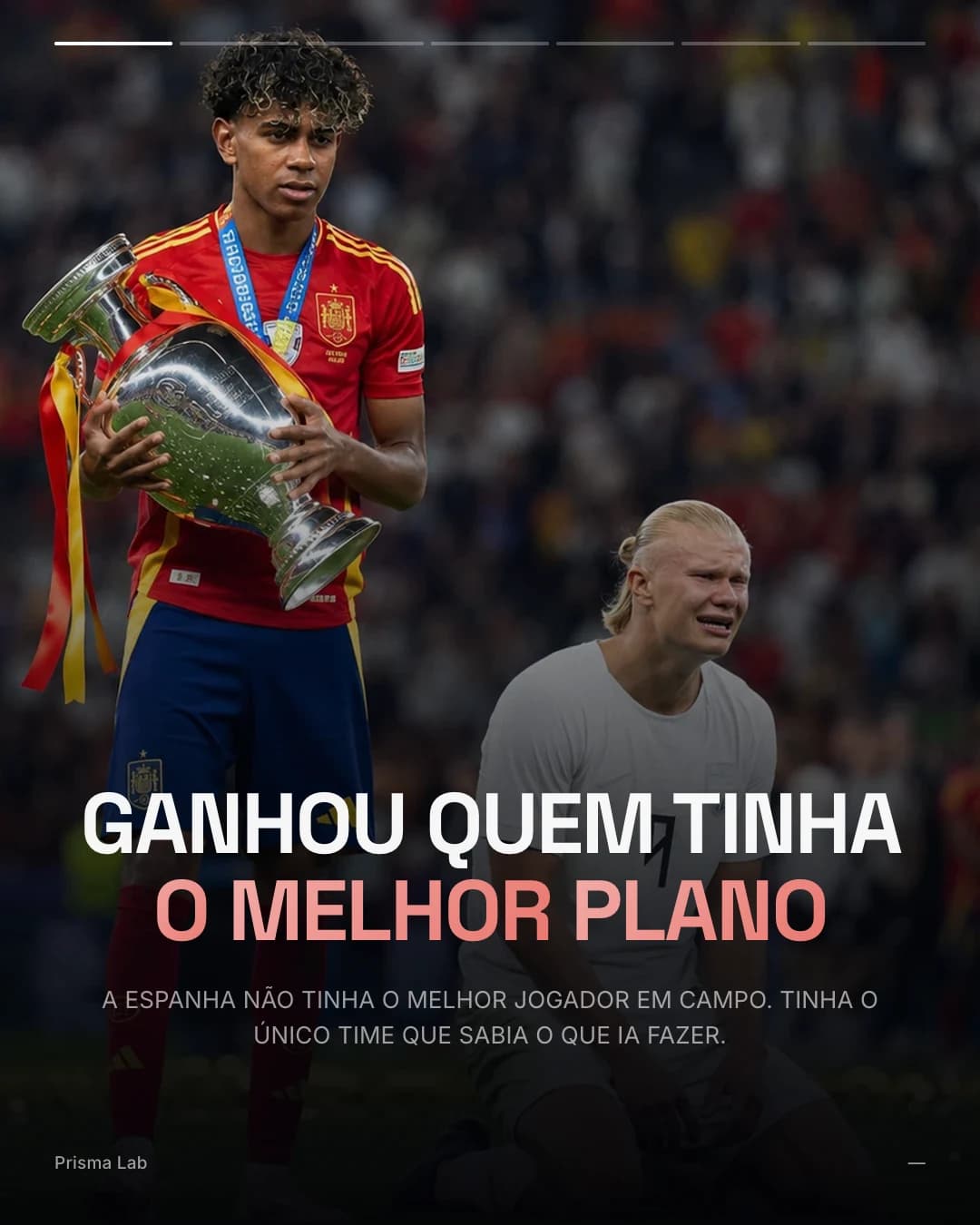 Carrossel de Esporte gerado no Prisma