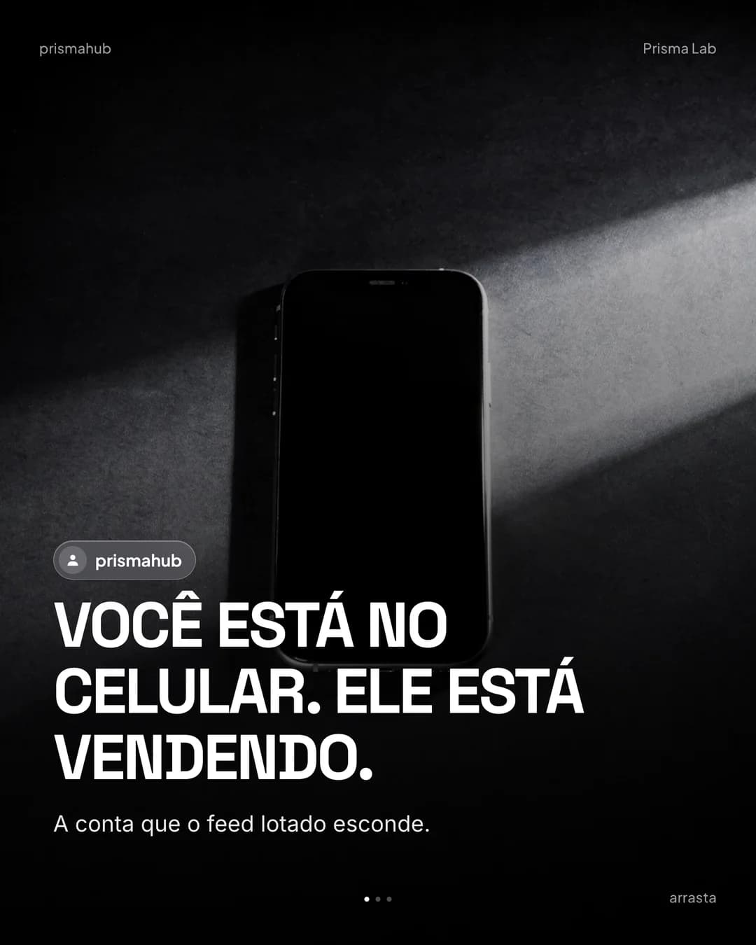 Capa de carrossel sobre marketing