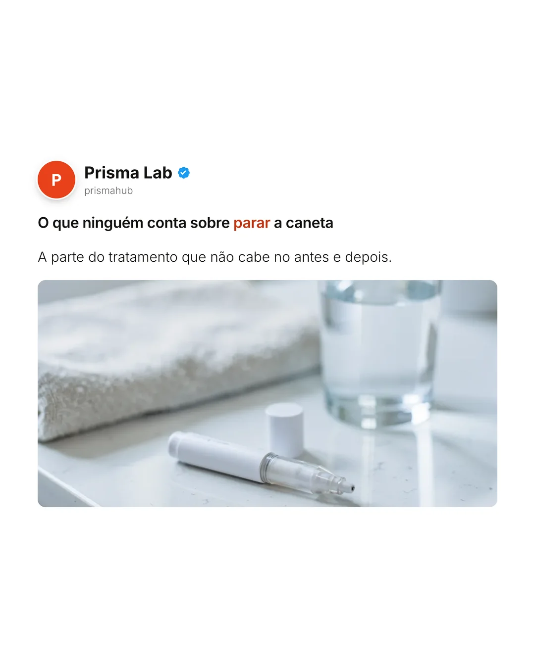 Capa de carrossel sobre saúde